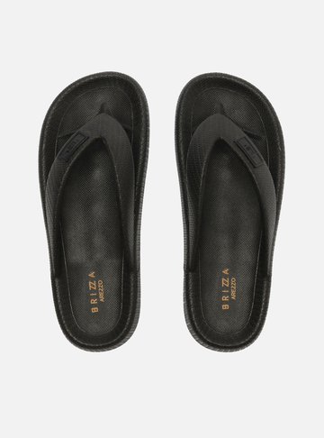 Chinelo de Dedo Preto Pillow Brizza