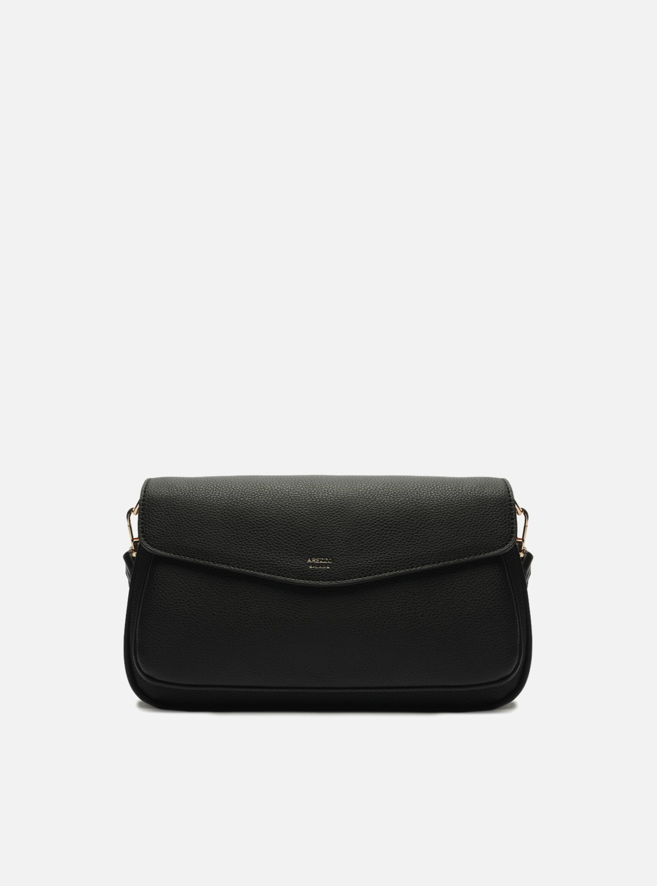 Bolsa Tiracolo Preta Média — foto 1
