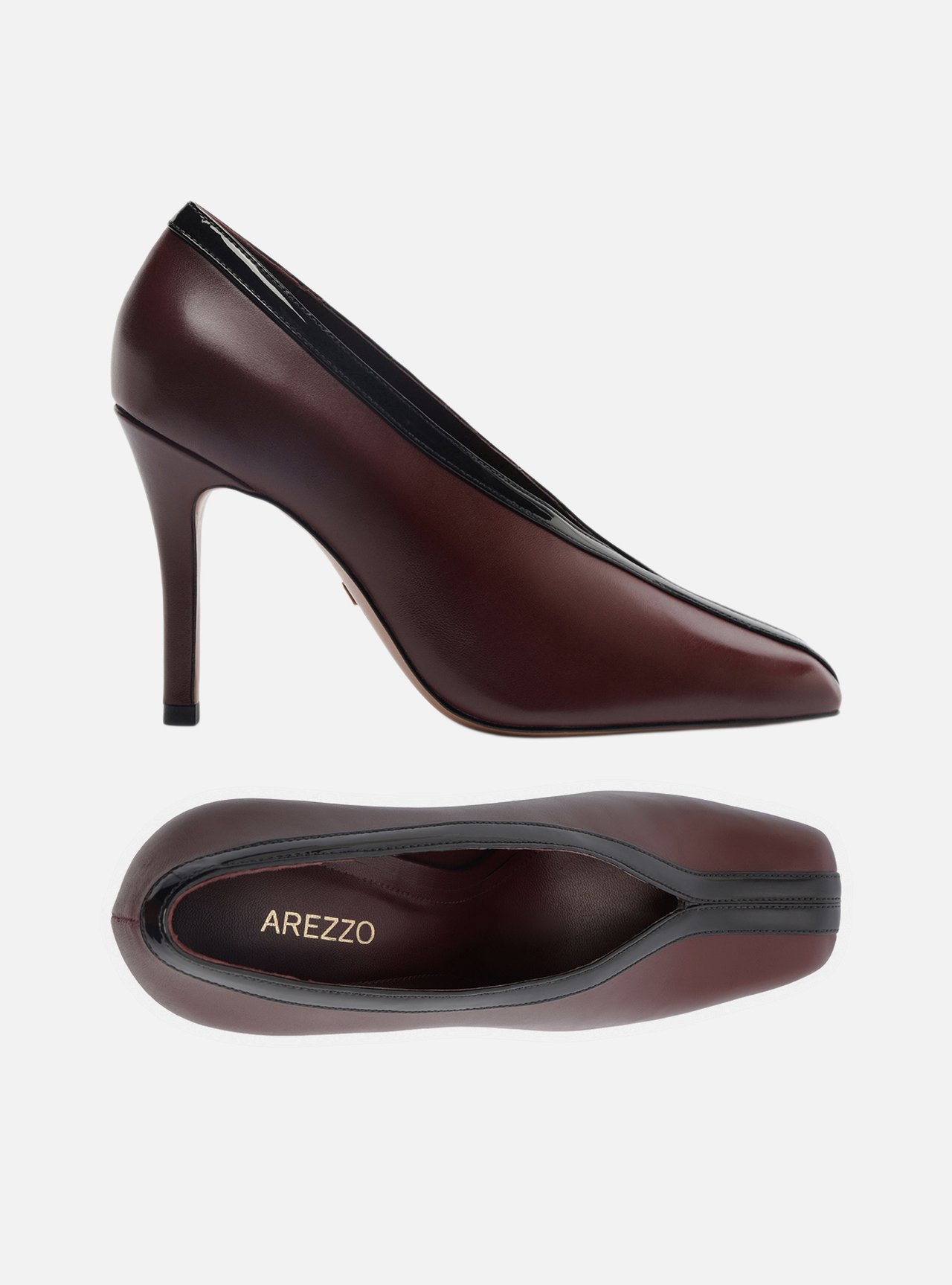Scarpin Multicolorido Salto Fino Cap Toe — foto 5