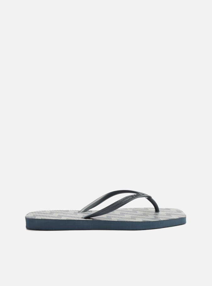 Chinelo de Dedo Azul Square Eletrizzante