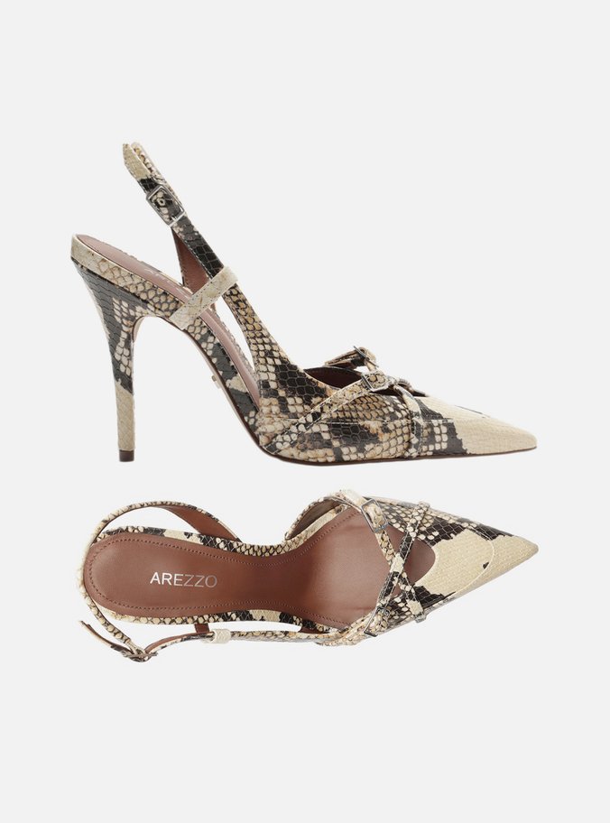 Scarpin Animal Print Salto Alto New Amélia