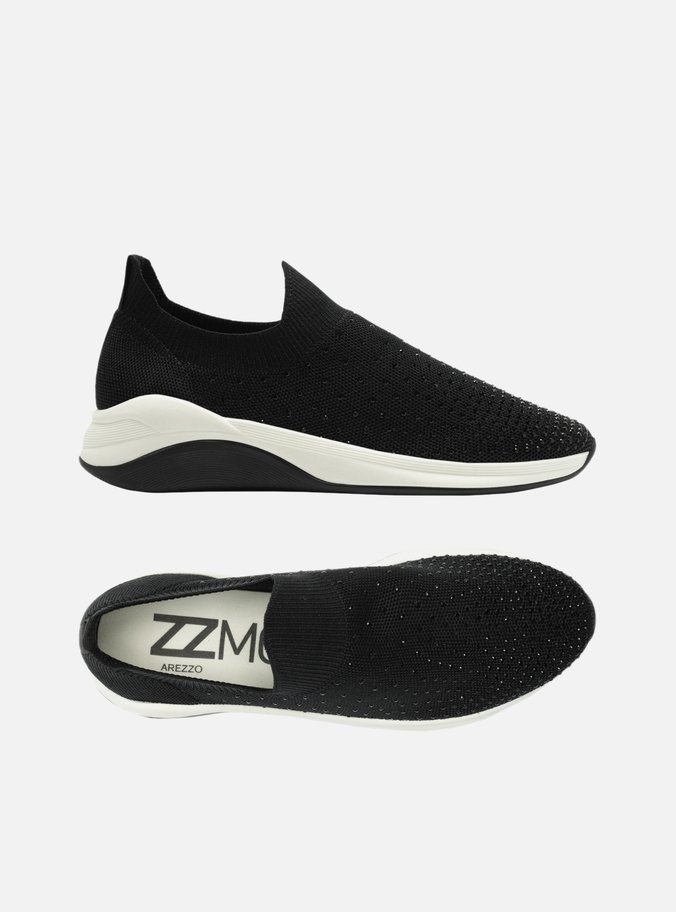 Slip On Preto Esportivo