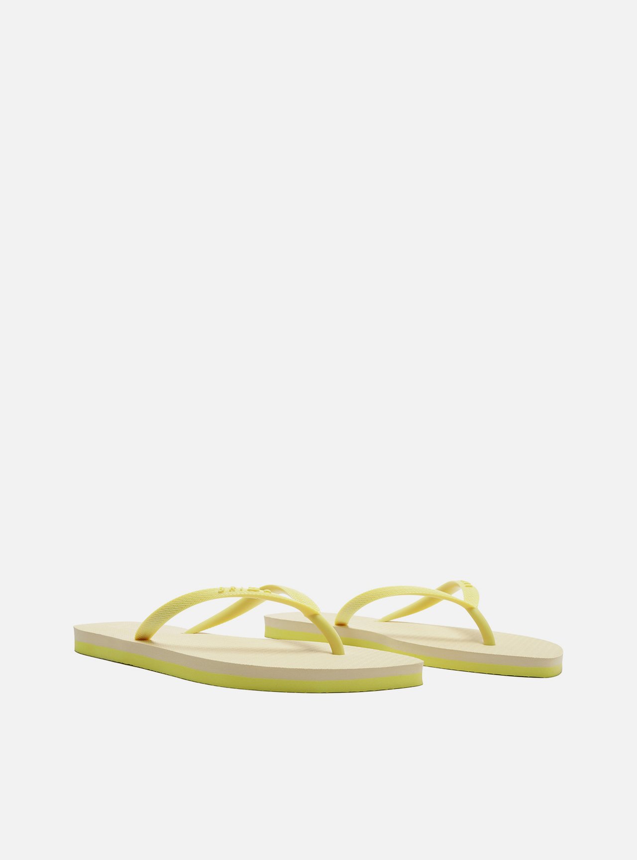 Chinelo de Dedo Amarelo Flash Bicolor Basics — foto 4