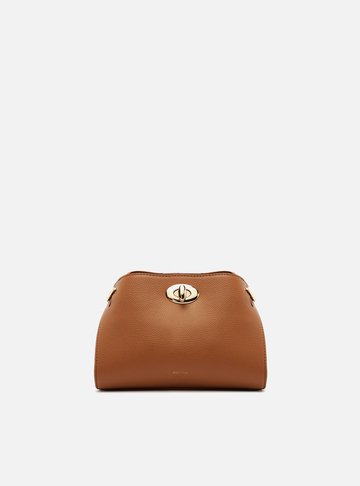 Bolsa Tote Marrom Pequena