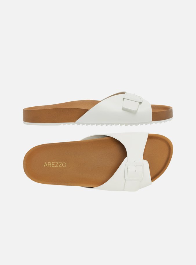 Rasteira Branca Flatform