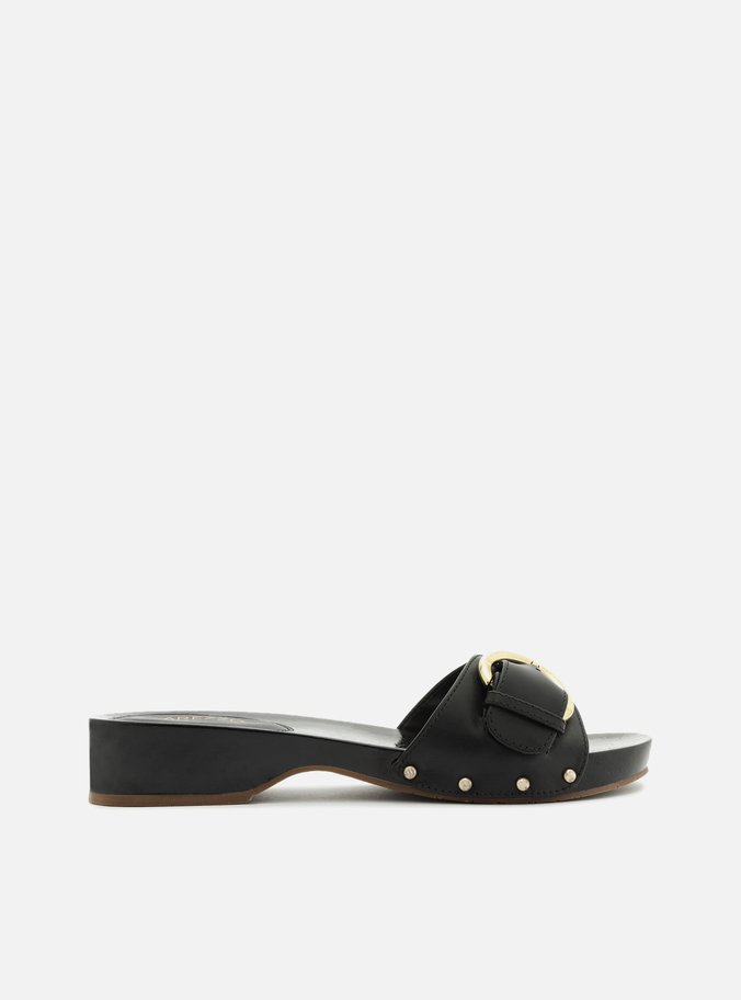 Sandália Preta Flatform