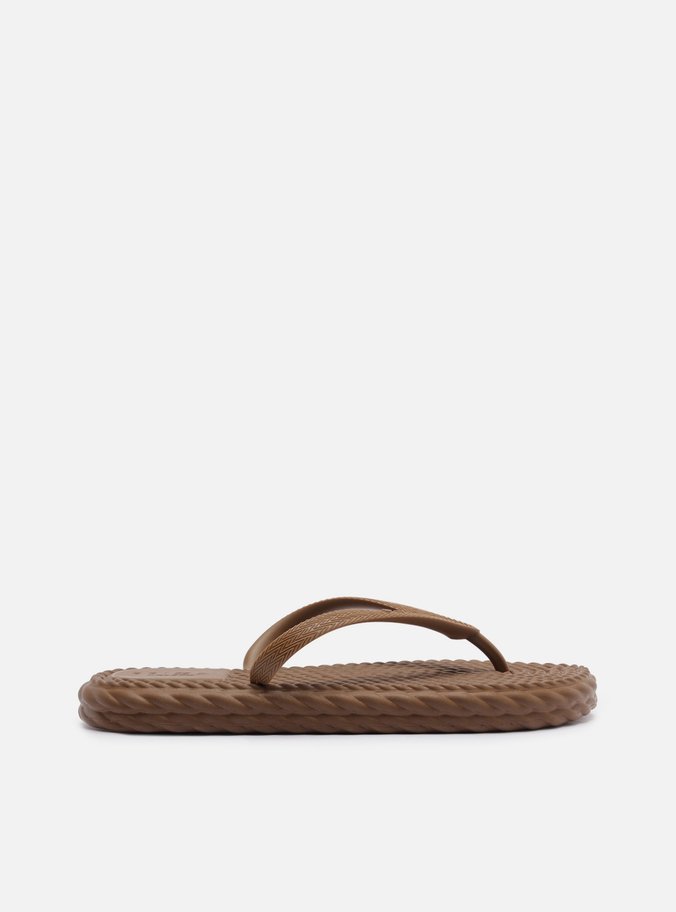 Chinelo de Dedo Marrom Marrocos Flip Flop