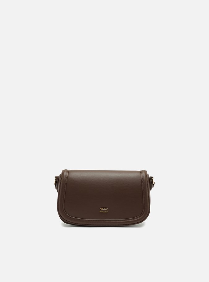 Bolsa Marrom Tiracolo Pequena
