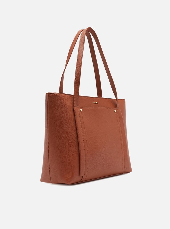 Bolsa Shopping Marrom Média