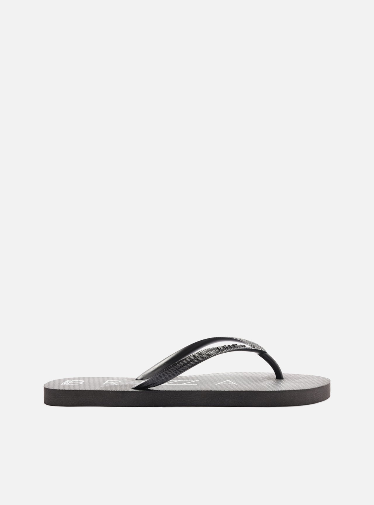Chinelo de Dedo Preto Básico Brizza — foto 3