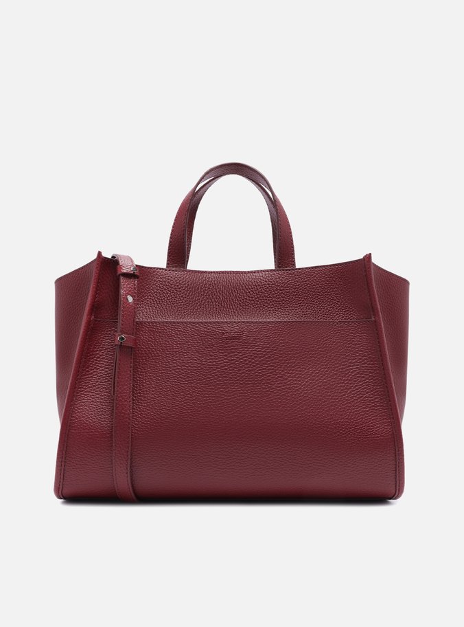 Bolsa Tote Vermelha Grande Logo Perfurado