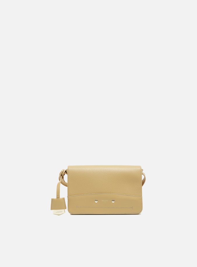 Bolsa Tiracolo Bege Giorno Pequena Moldura