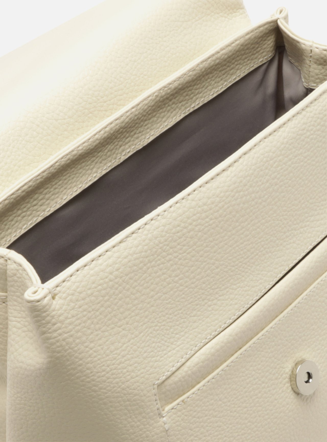 Bolsa Mochila Branca Grande Monograma — foto 4