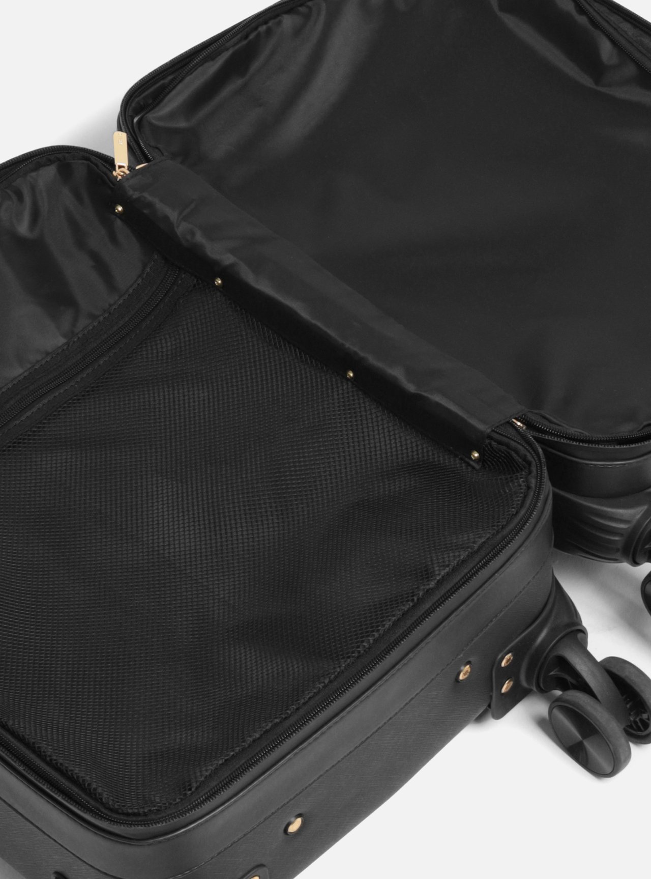 Bolsa Mala Preta Grande Metais — foto 4