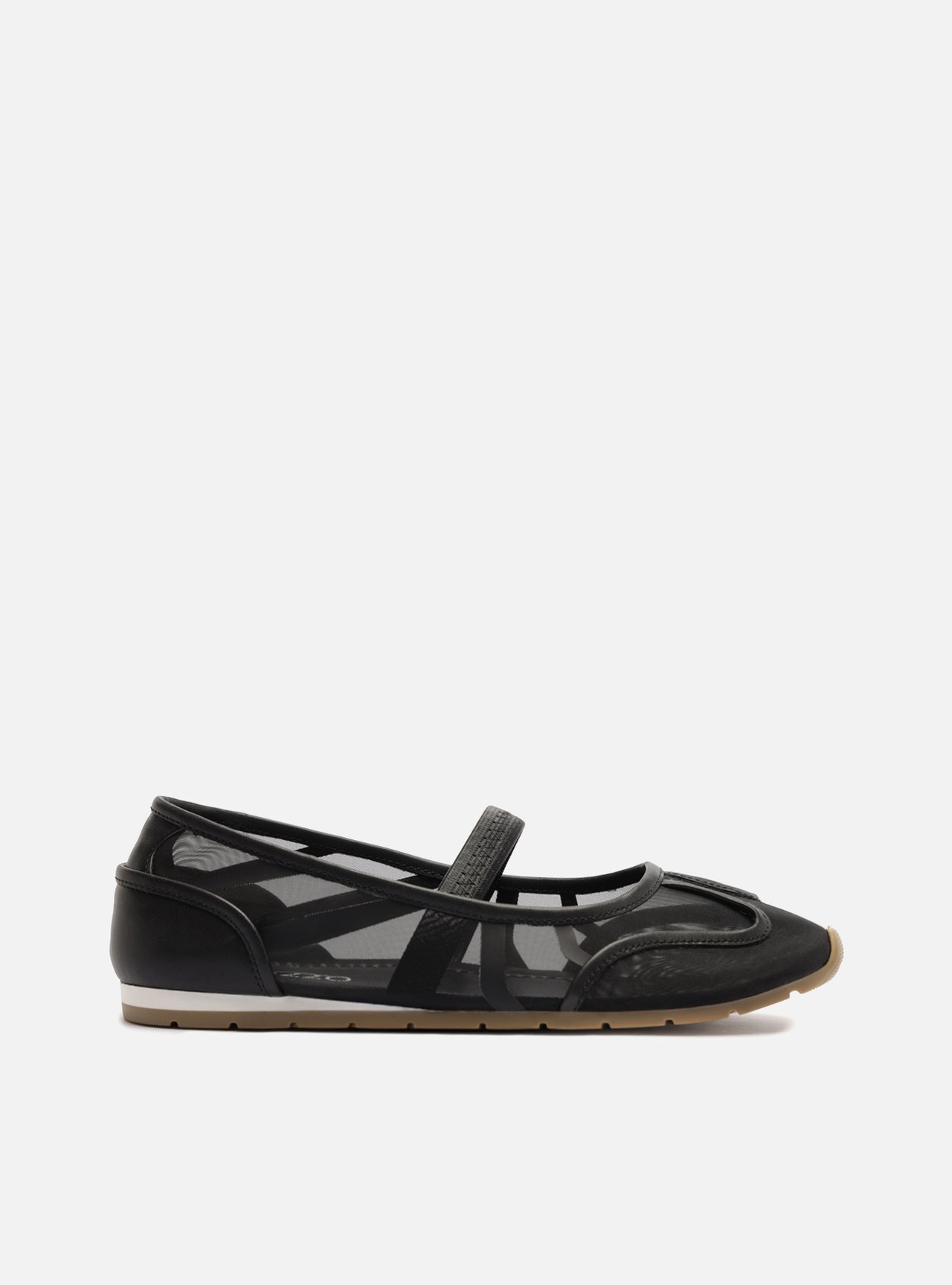 Tênis Preto Bico Redondo Slip On — foto 1