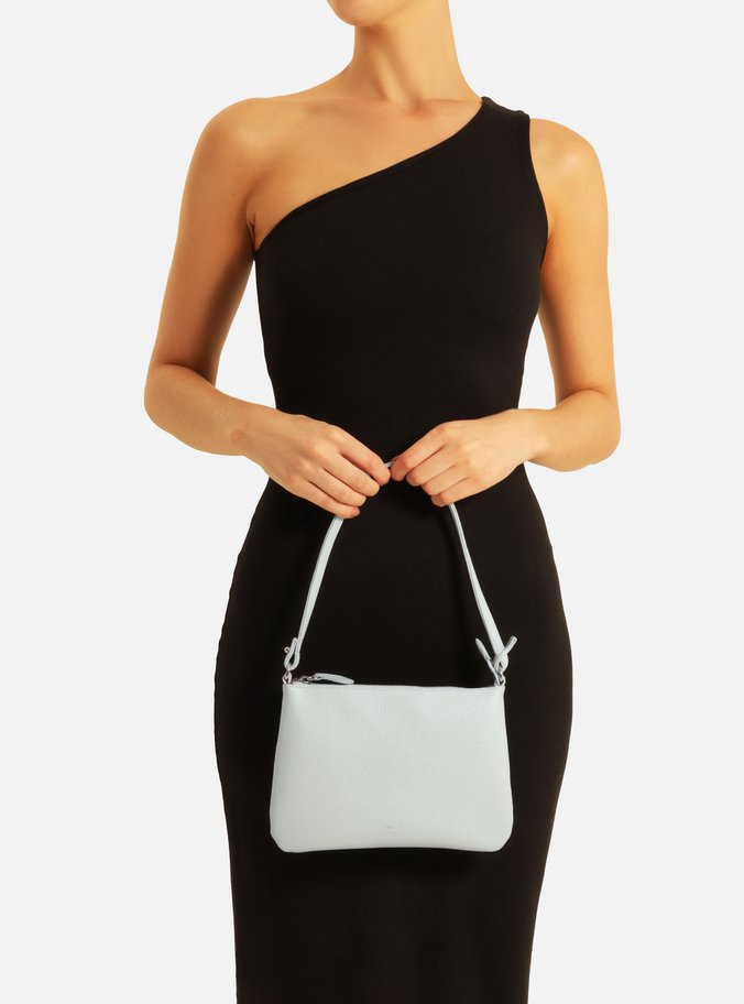 Bolsa Tiracolo Azul Soft Luisa Pequena