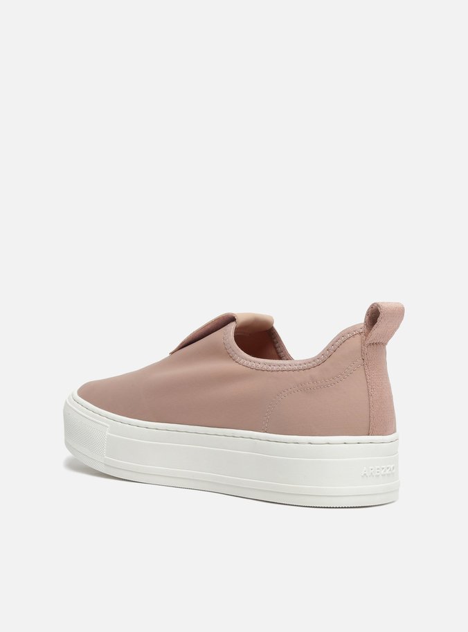 Tênis Slip-On Rosa Sola Alta