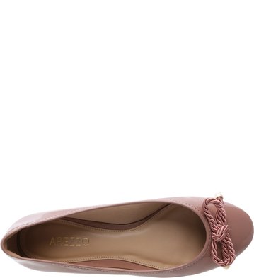 Sapatilha Envernizada Básica Rose