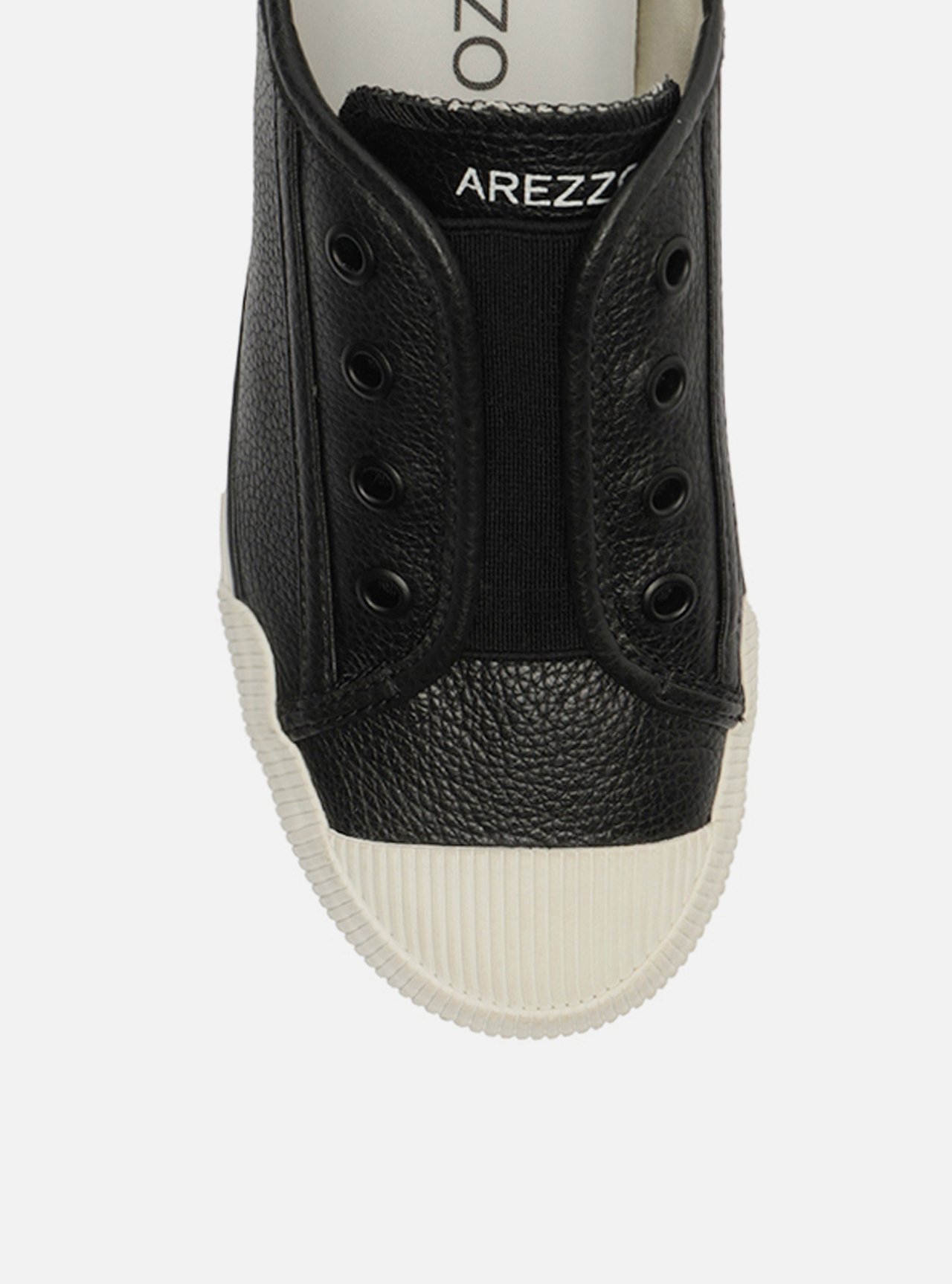 Tênis Slip On Preto Elástico — foto 5