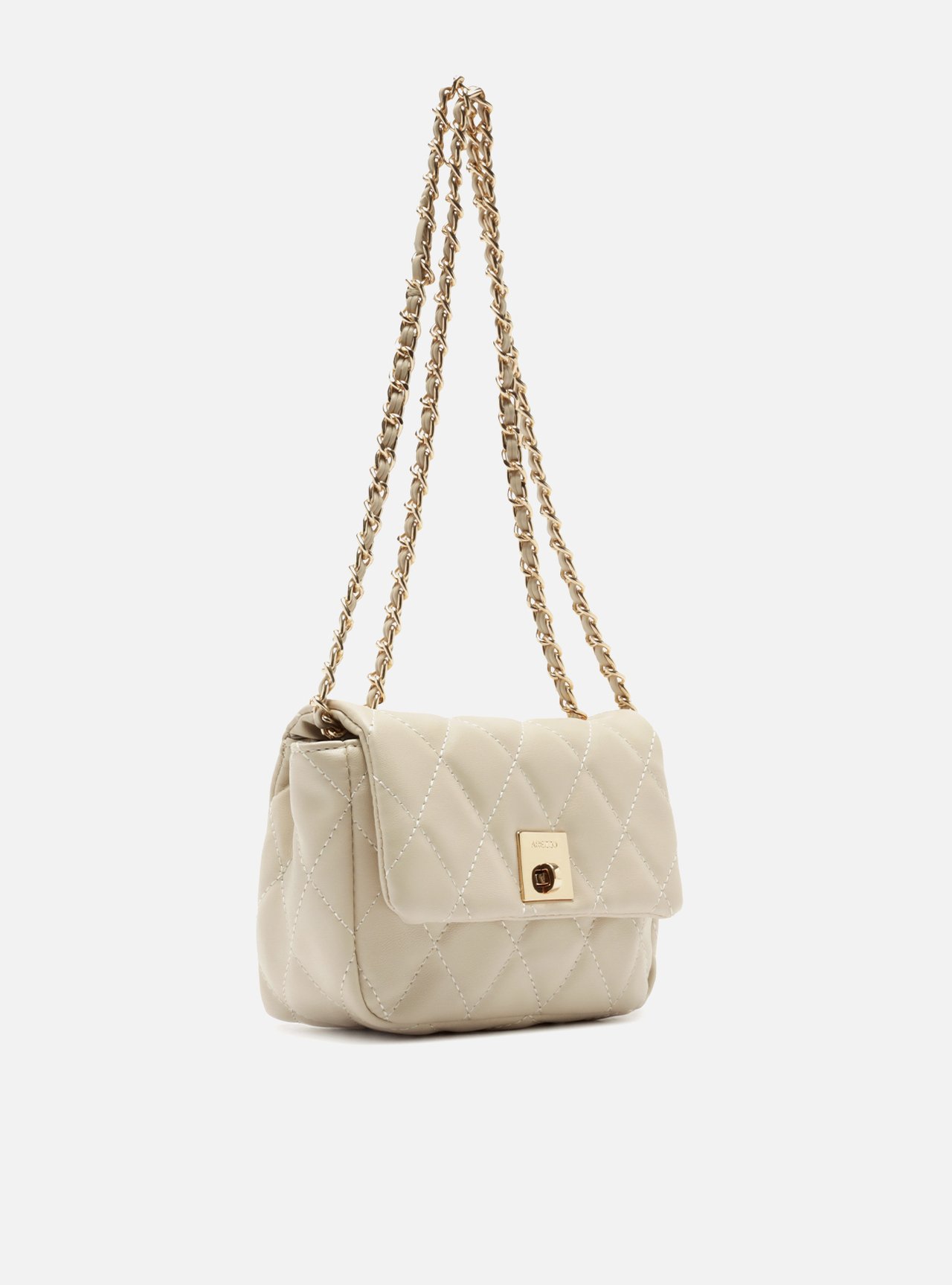 Bolsa Tiracolo Branca Pequena Matelassê — foto 5