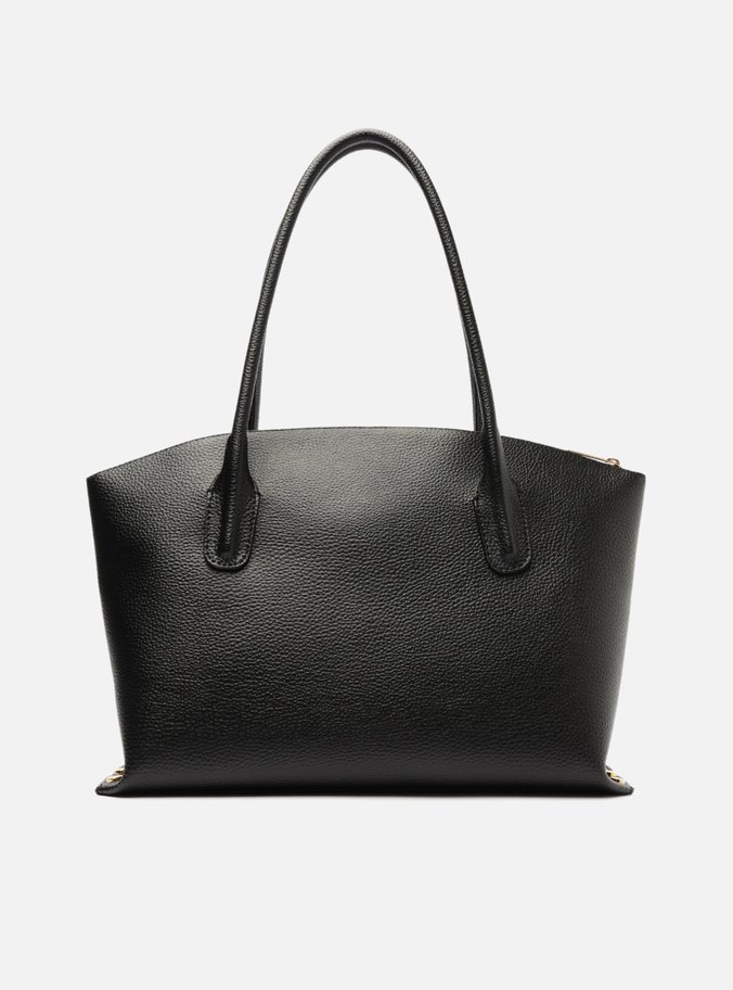 Bolsa Shopping Preta Grande Ovalada