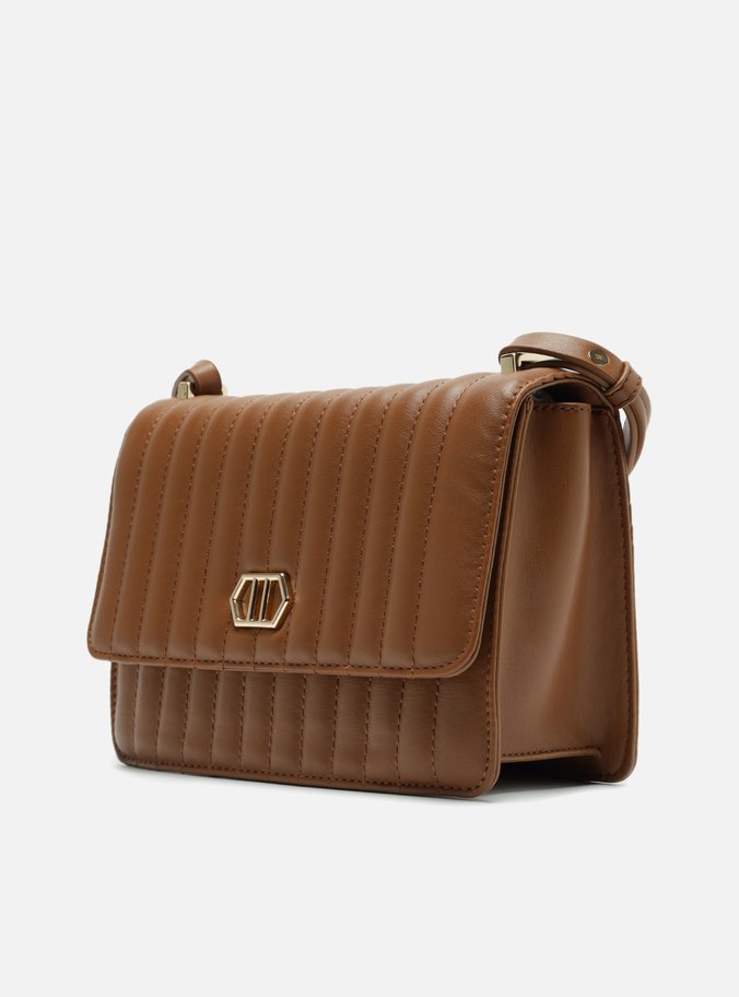 Bolsa Tiracolo Marrom Pequena