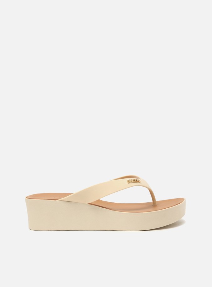 Sandália Off-White Flatform Brizza