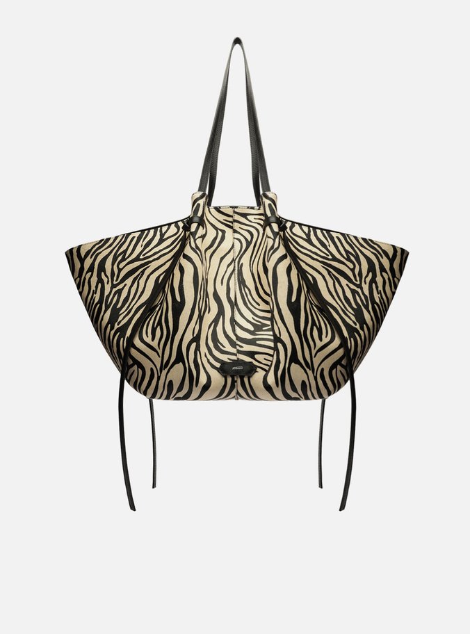 Bolsa Shopping Animal Print Grande Soft Tiras