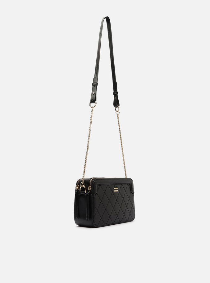 Bolsa Tiracolo Preta Média