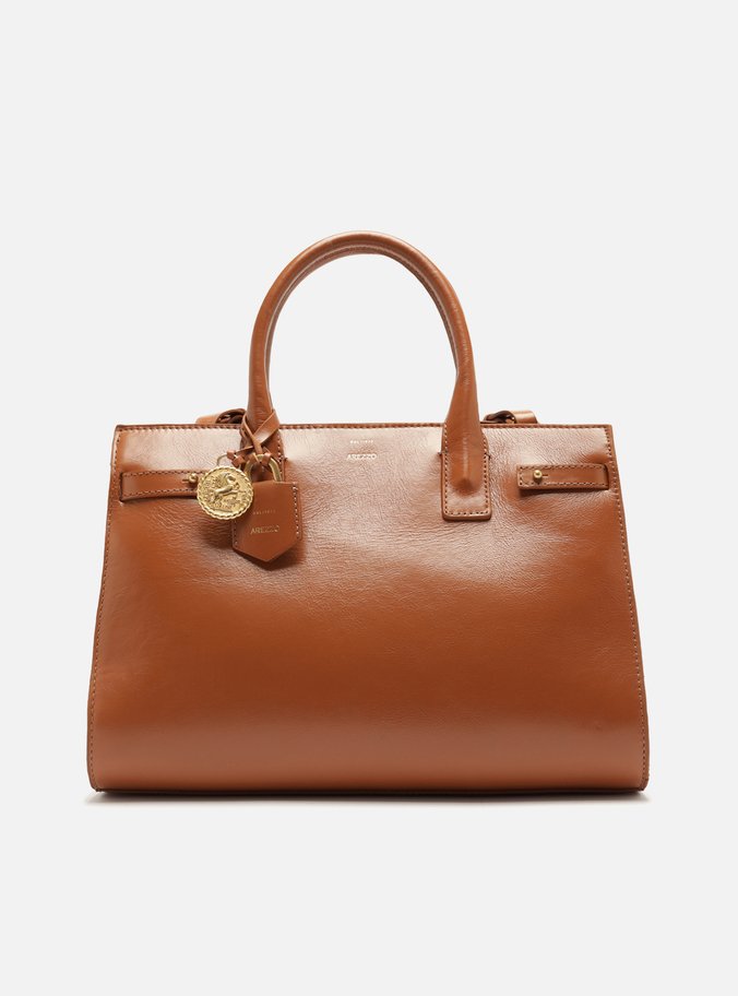 Bolsa Tote Caramelo Couro  Grande