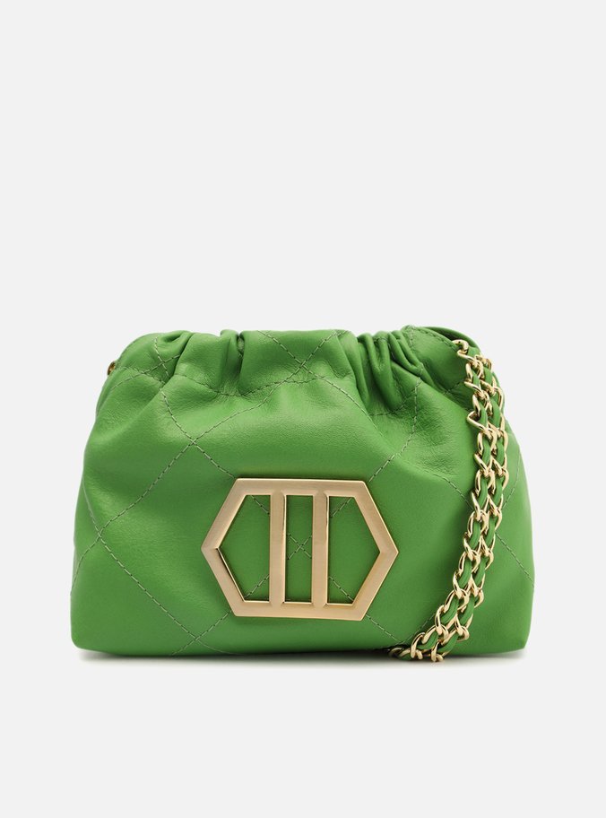Bolsa Tiracolo Verde Couro Esther Pequena