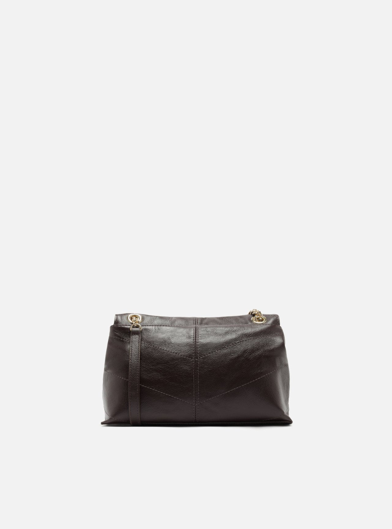 Bolsa Tiracolo Vermelha Couro Ísis Pequena — foto 3