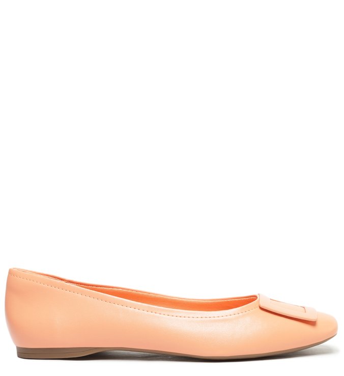 Sapatilha Laranja Fivela