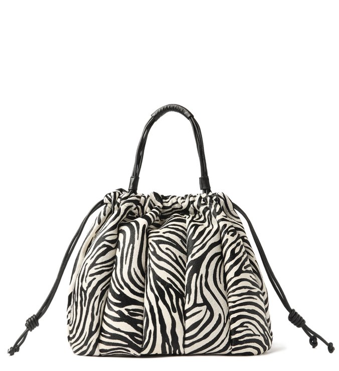Bucket Animal Print Pelo Rita Grande Zebra