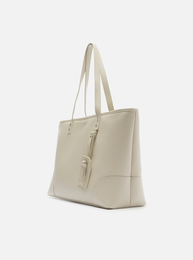 Bolsa Shopping Bege Giorno Grande Bag Charm