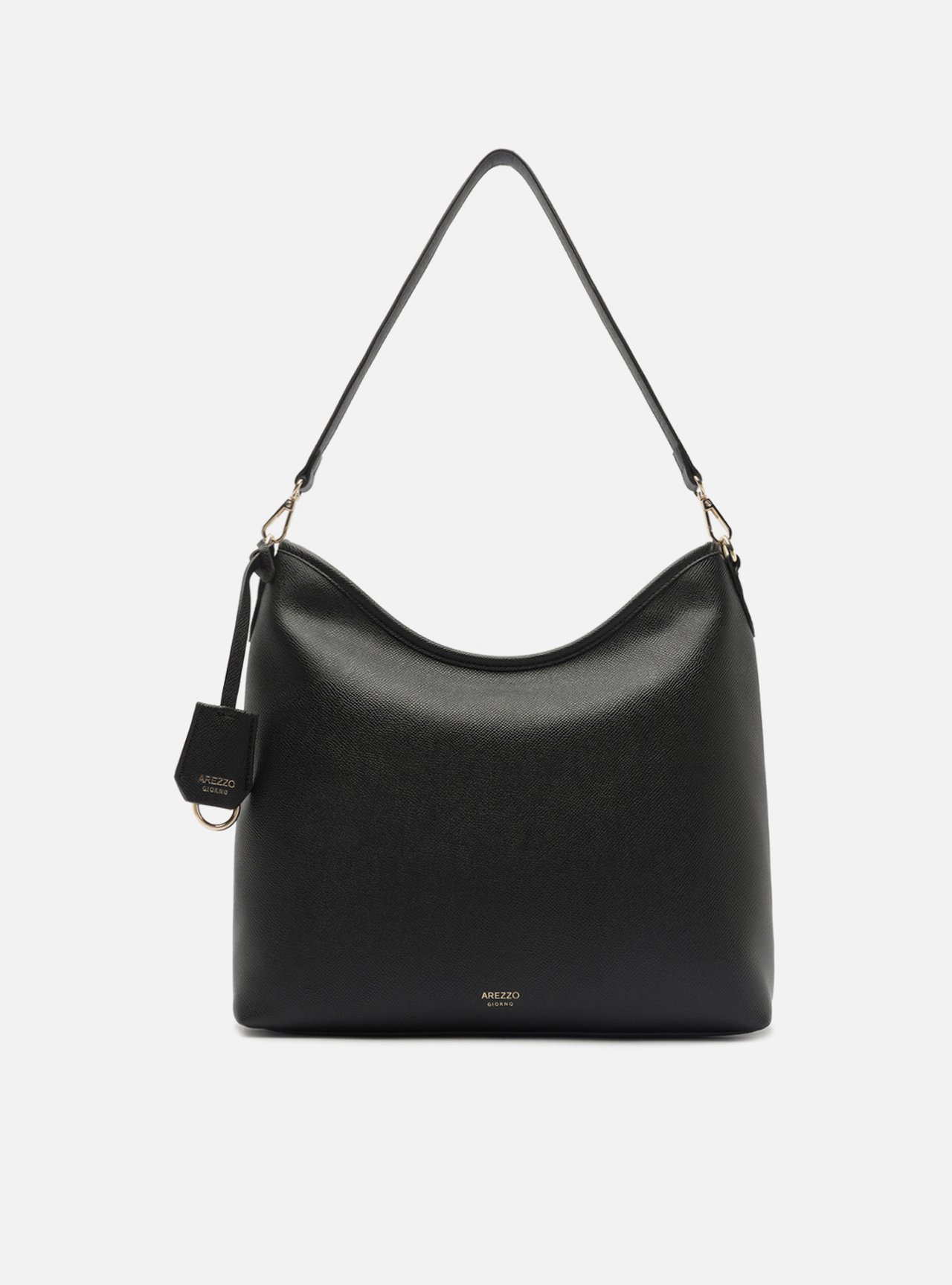 Bolsa Tote Preta Média Soft Metais — foto 1