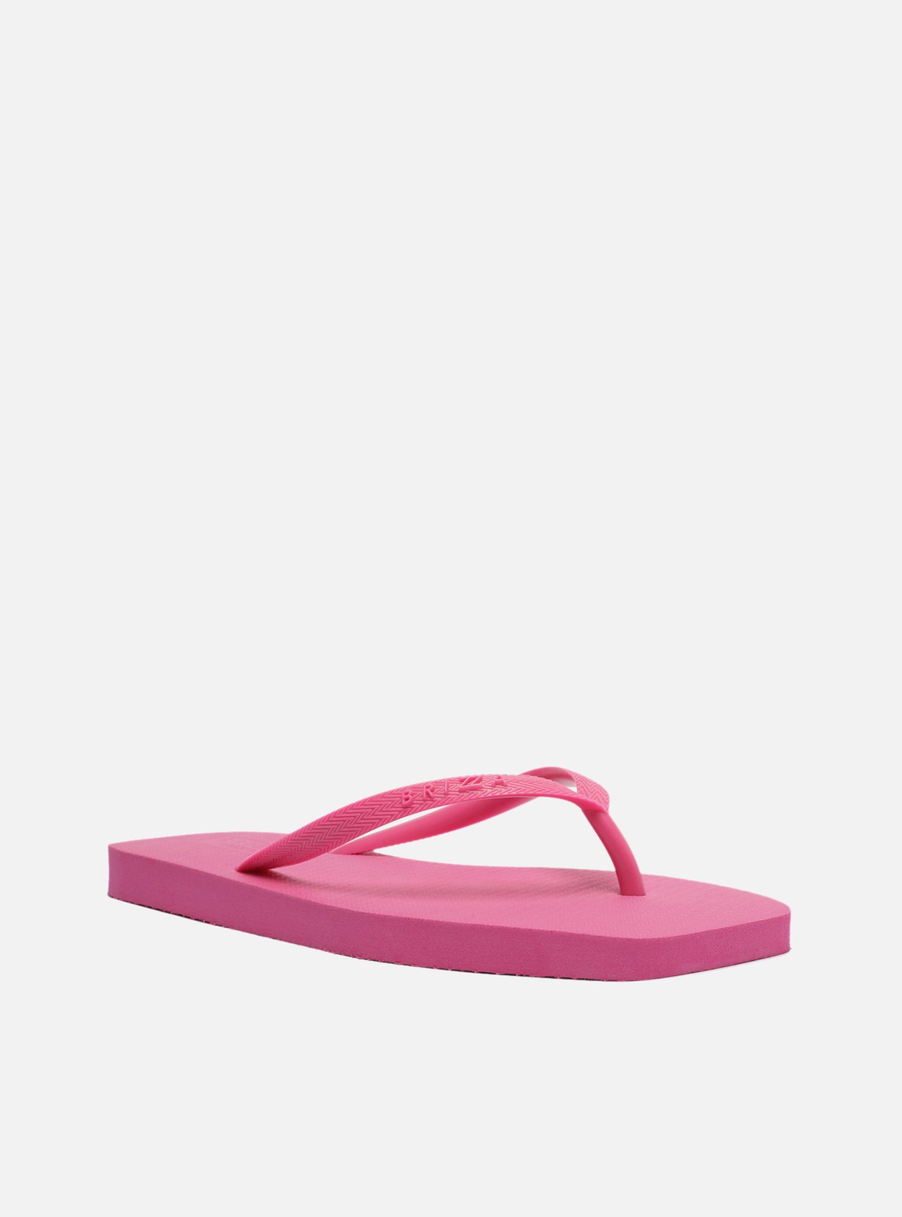 Chinelo de Dedo Rosa Pink Básico Square Brizza — foto 2