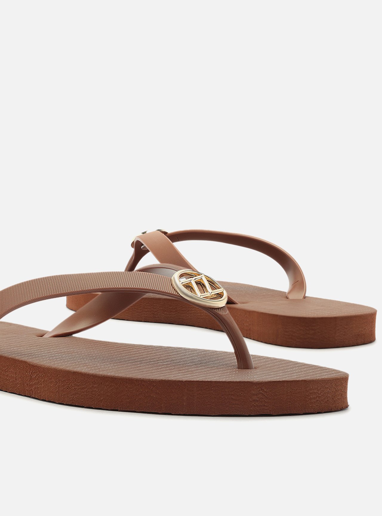 Chinelo Marrom Essential Metal ZZ — foto 4