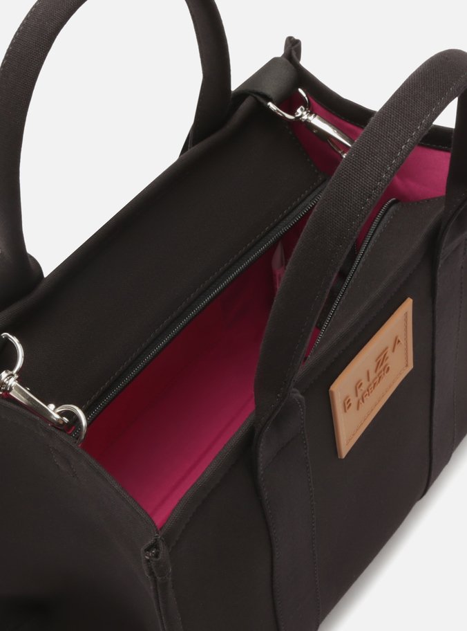 Bolsa Tote Preta Grande Brizza