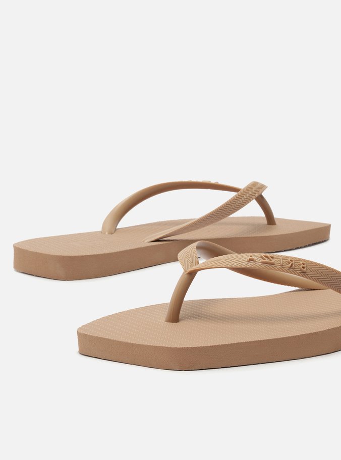 Chinelo de Dedo Marrom Básico Square Brizza