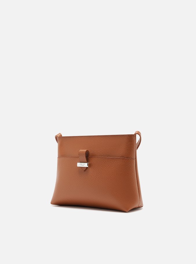 Bolsa Tiracolo Marrom Toscana Pequena