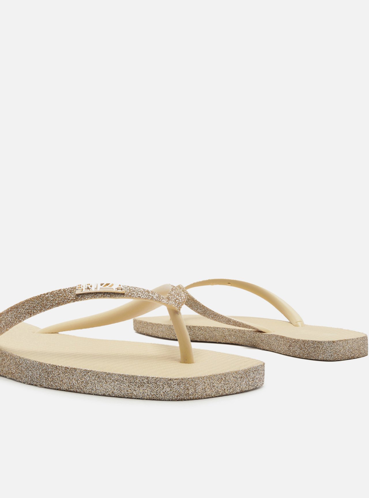 Chinelo de Dedo Branca Bico Quadrado Brizza — foto 4