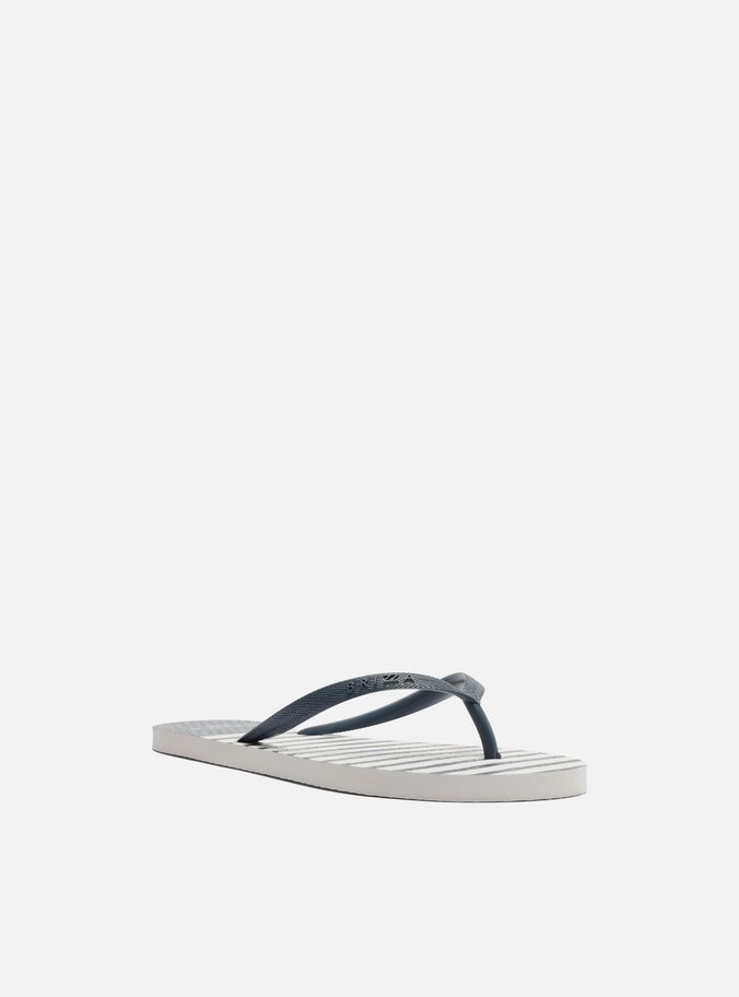 Chinelo Azul Listras Brizza