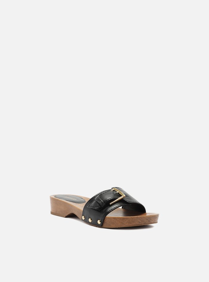 Sandália Preta Flatform