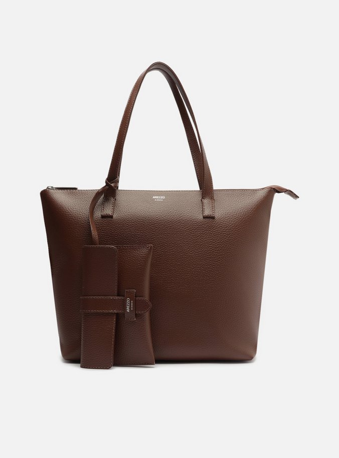 Bolsa Shopping Marrom Mercato Grande