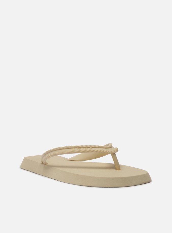 Chinelo de Dedo Off-White Tira Sport