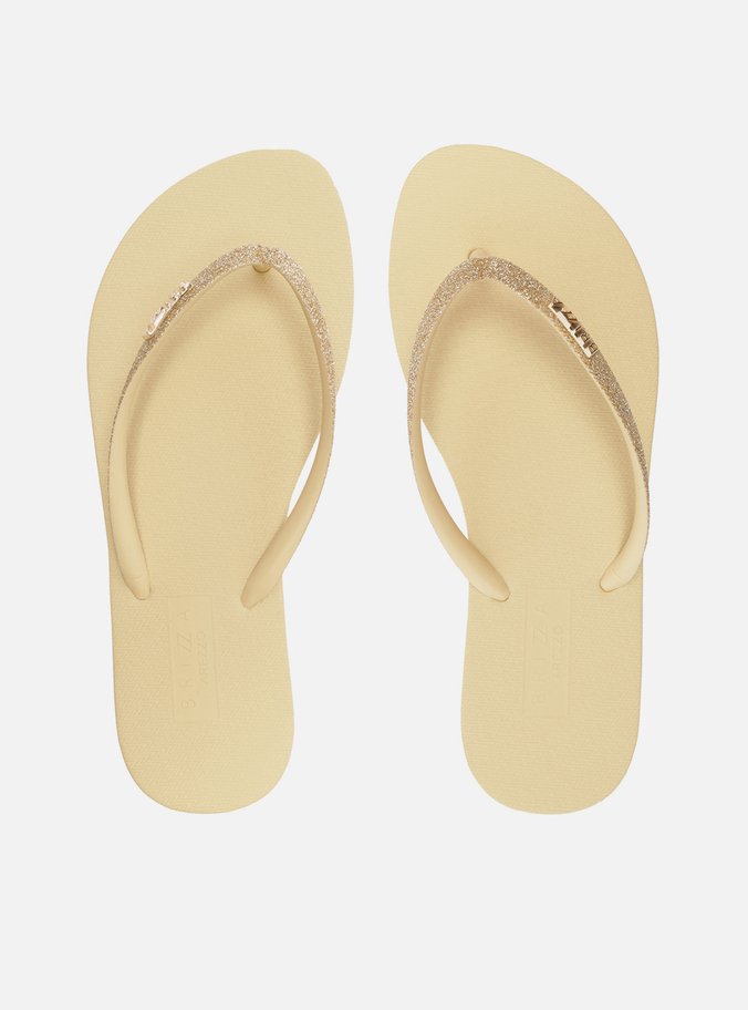 Chinelo Off-White Brizza Strass