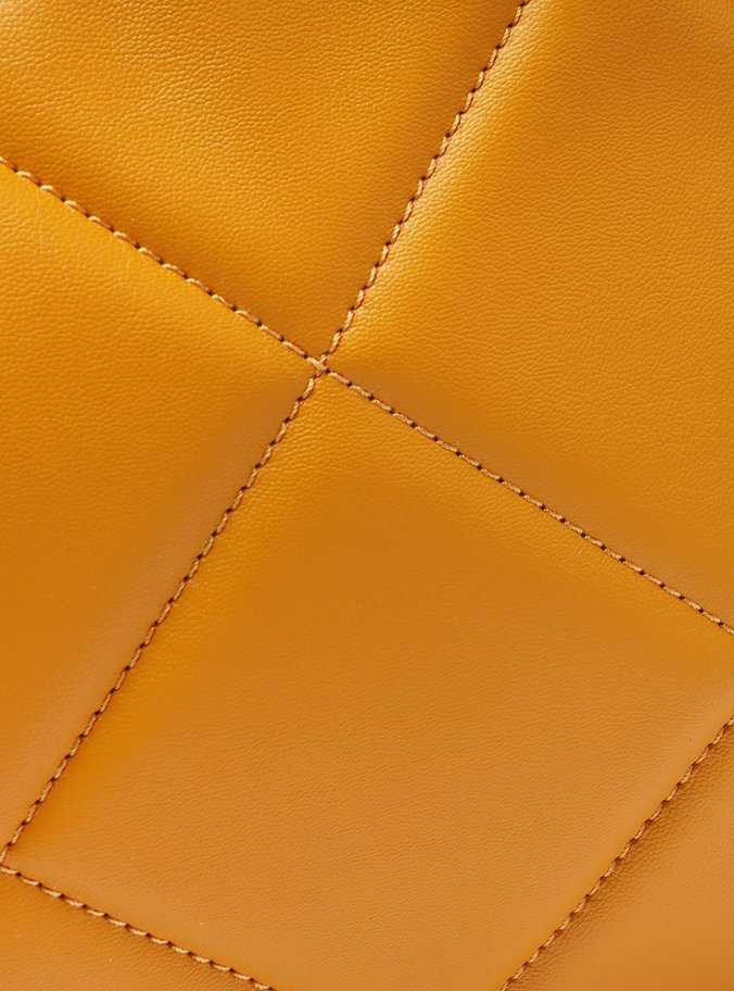 Bolsa Tiracolo Amarelo Mostarda Média