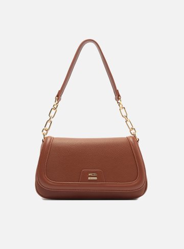 Bolsa Shoulder Marrom Média