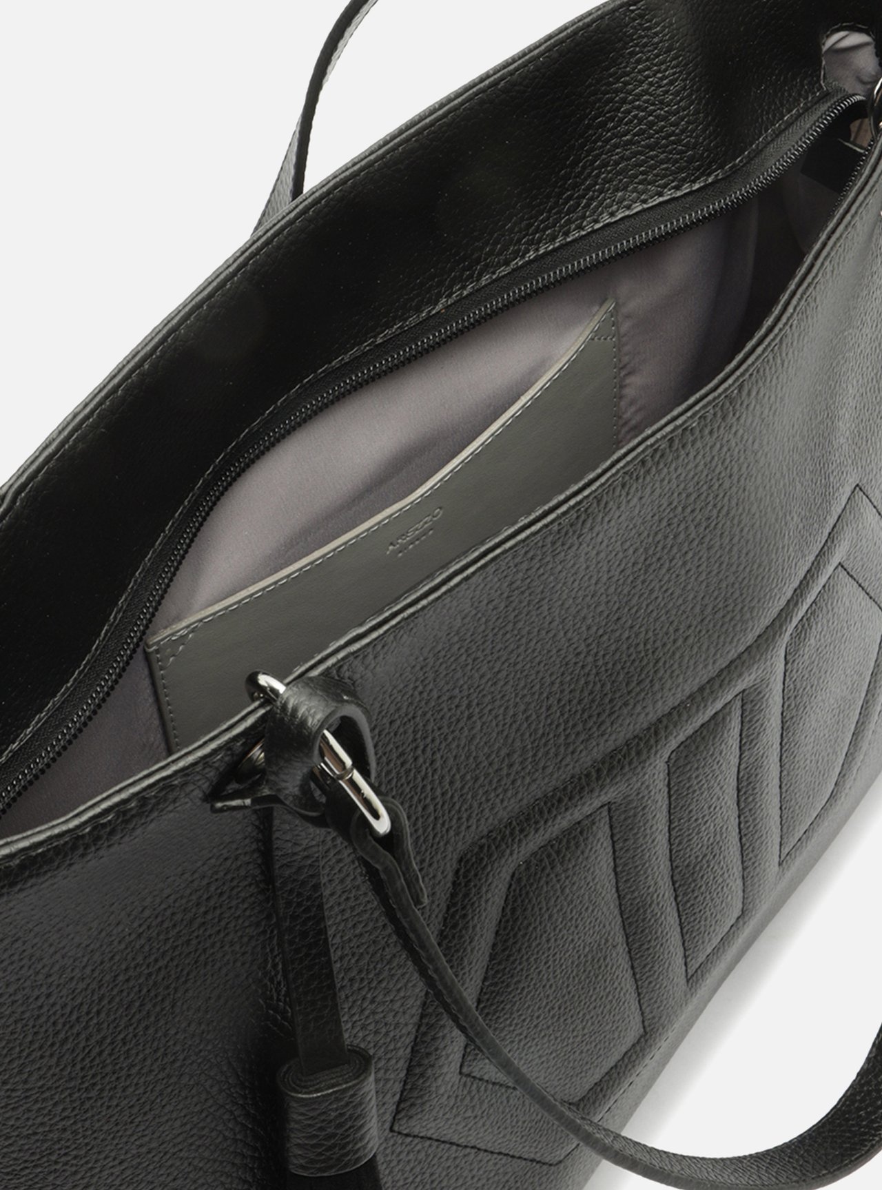 Bolsa Hobo Preta Verona Grande — foto 4